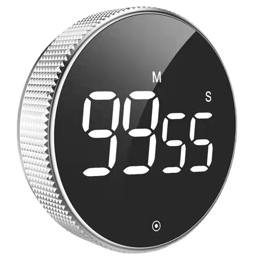 Samodyscyplina QASIQ Timer obrotu Magnetyczny zegar wyciszenia LED Odliczanie do kuchni Przypomnienie o kampanii kosmetycznej