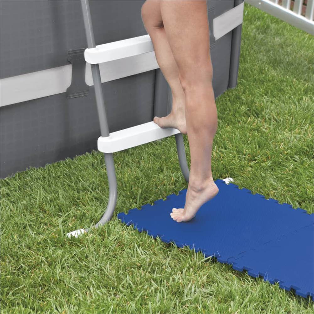 Intex 8 pcs Pool Floor Protectors 50x50 cm Blue