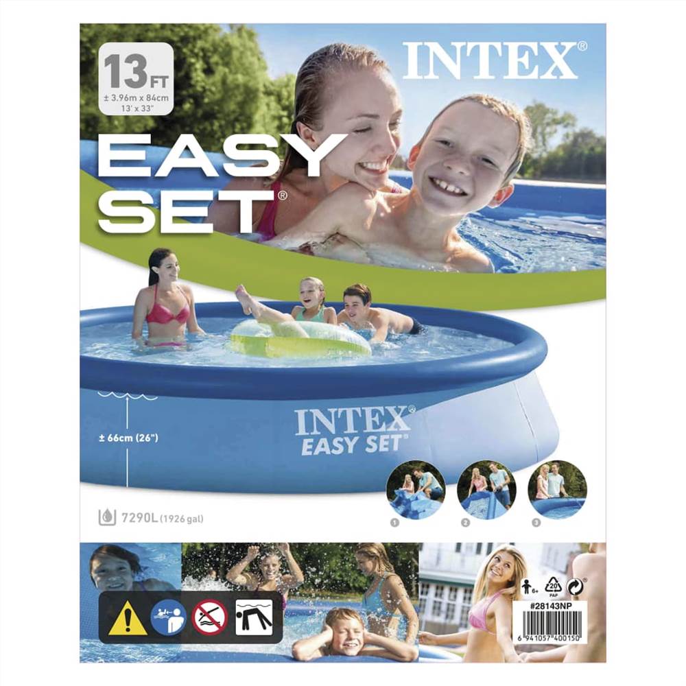 Intex Swimming Pool Easy Set 396x84 cm 28143NP