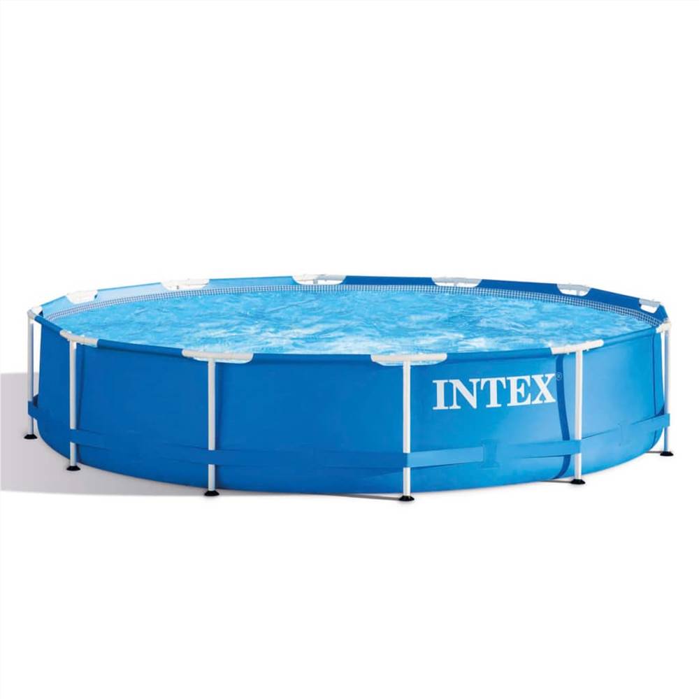 Intex Swimming Pool Metal Frame 366x76 cm 28210NP