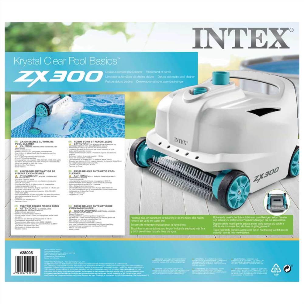 Intex ZX300 Deluxe Automatic Pool Cleaner
