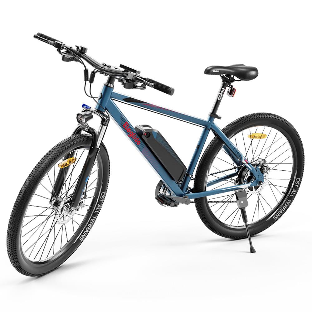ELEGLIDE M1 Electric Bike Αναβαθμισμένη Έκδοση 27.5 ιντσών Mountain Urban Bicycle 250W Hall Brushless Motor SHIMANO Shifter 21 Speeds 36V 7.5Ah Αφαιρούμενη μπαταρία 25km/h Μέγιστη Ταχύτητα έως 65km Μέγιστη Εύρος IPX4 Μπλε Αλουμίνιο Dualkoy