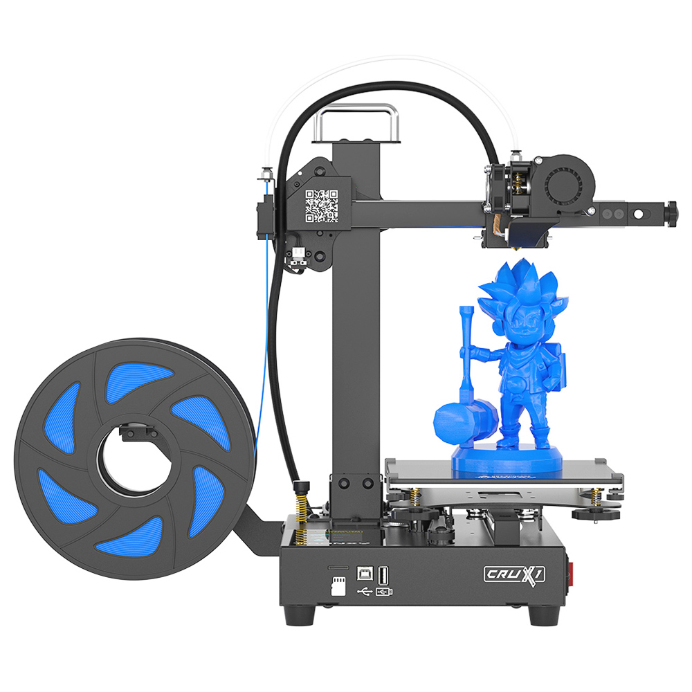 TRONXY CRUX 1 Mini 3D nyomtató Nyomtatási méret 180x180x180mm Gyorsan összeszerelhető Közvetlen meghajtó hordozható asztali 3D nyomtató