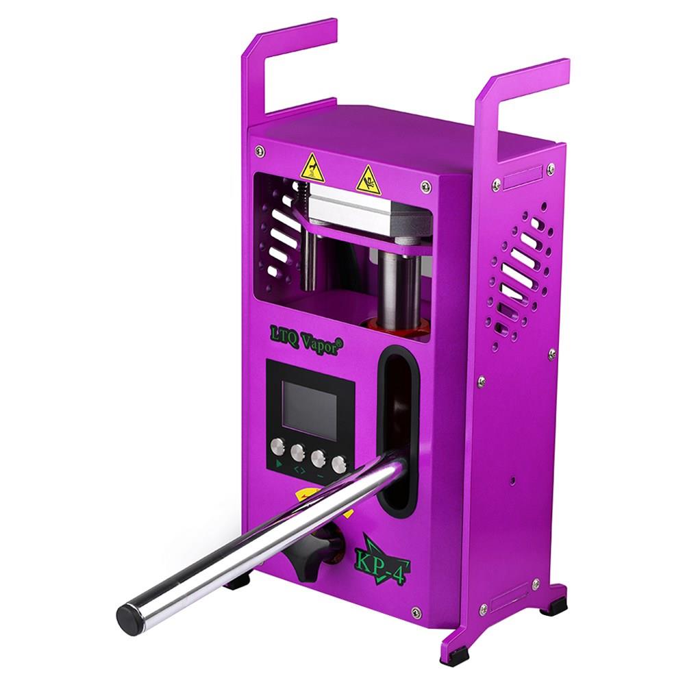 LTQ Vapor KP-4 Rosin Hot Press Machine, 4*4in Dual Heated Plates, Temperature Control, Purple
