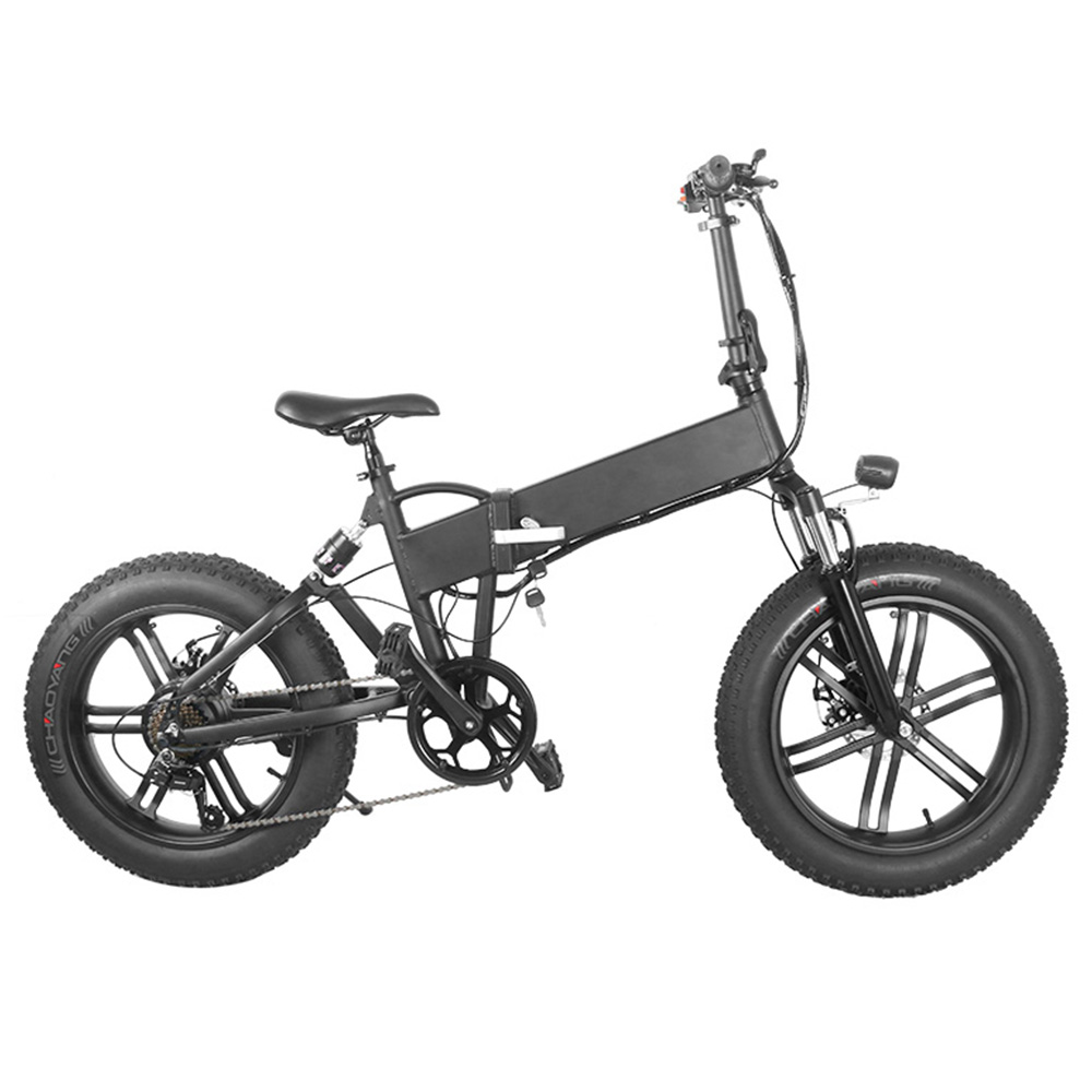 Mankeel MK011 Folding E-bike with Dual Disc Brakes  20'' Tires 7-Speed Gears 10Ah Battery 40-50 Range