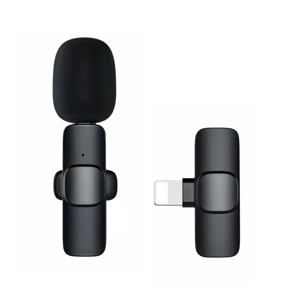

K1 Wireless Clip Mic for Smartphone, Laptop, Live Stream, Recording, TikTok, Youtube Video, Charge the Phone - Lightning