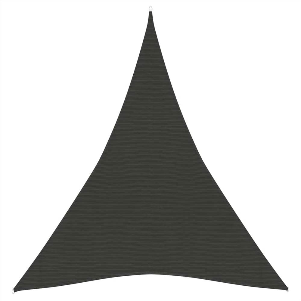 

Sunshade Sail 160 g/m² Anthracite 3x4x4 m HDPE