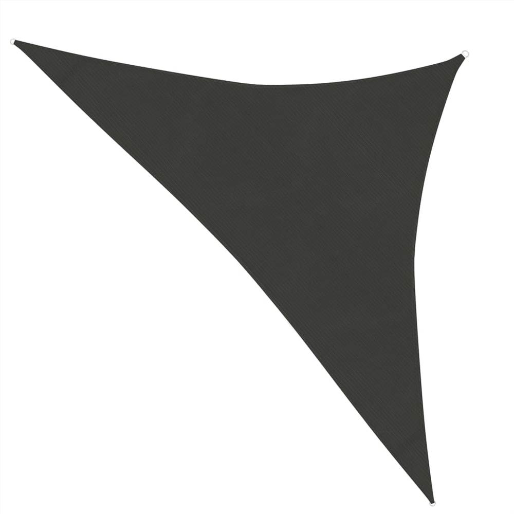 

Sunshade Sail 160 g/m² Anthracite 4x4x5.8 m HDPE