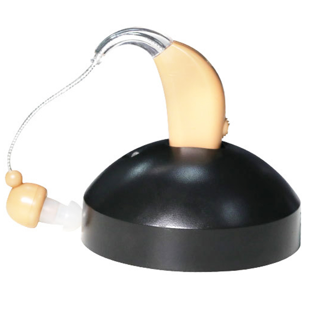 Mini Bärbar hörapparat Brusreducering Volymjustering Öronljudförstärkare Lågeffekt Giftfria hörapparater