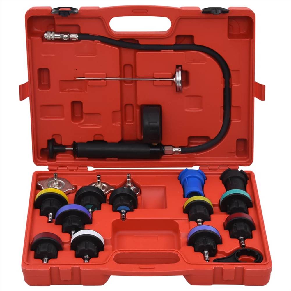 18 Piece Cooling System & Radiator Cap Pressure Tester