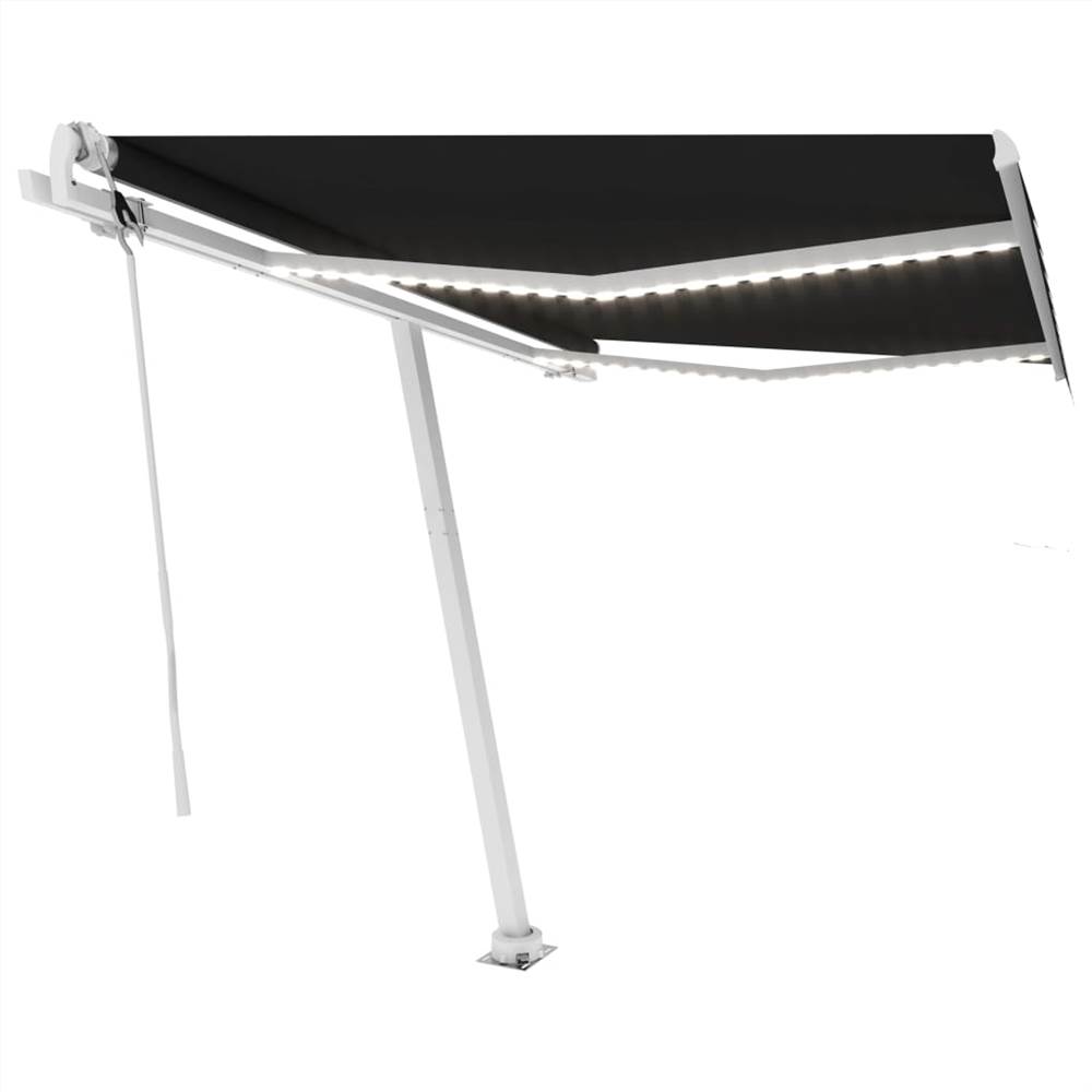 

Automatic Awning with LED&Wind Sensor 350x250 cm Anthracite