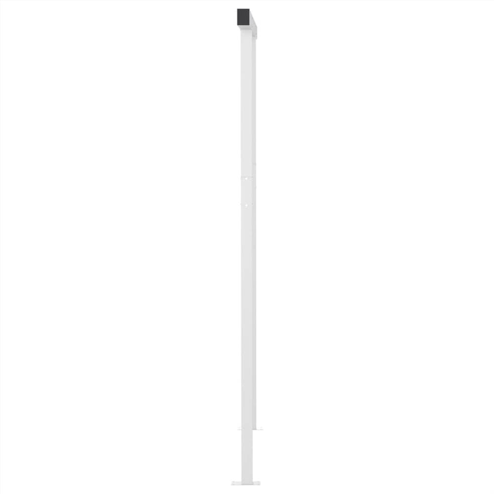 Automatic Awning with LED&Wind Sensor 3x2.5 m Orange&Brown