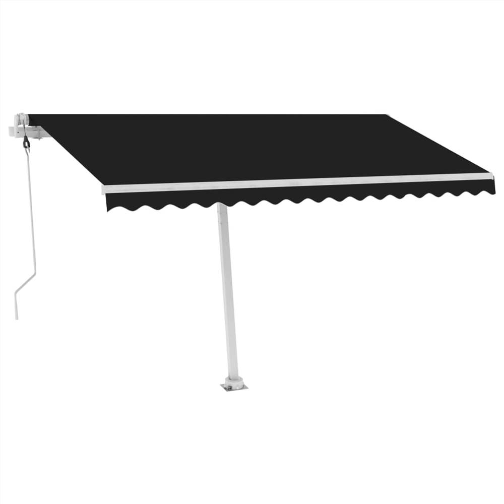

Automatic Awning with LED&Wind Sensor 450x350 cm Anthracite