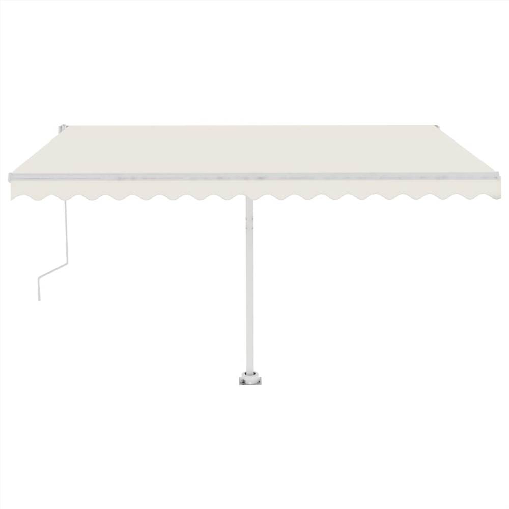 

Automatic Awning with LED&Wind Sensor 450x350 cm Cream