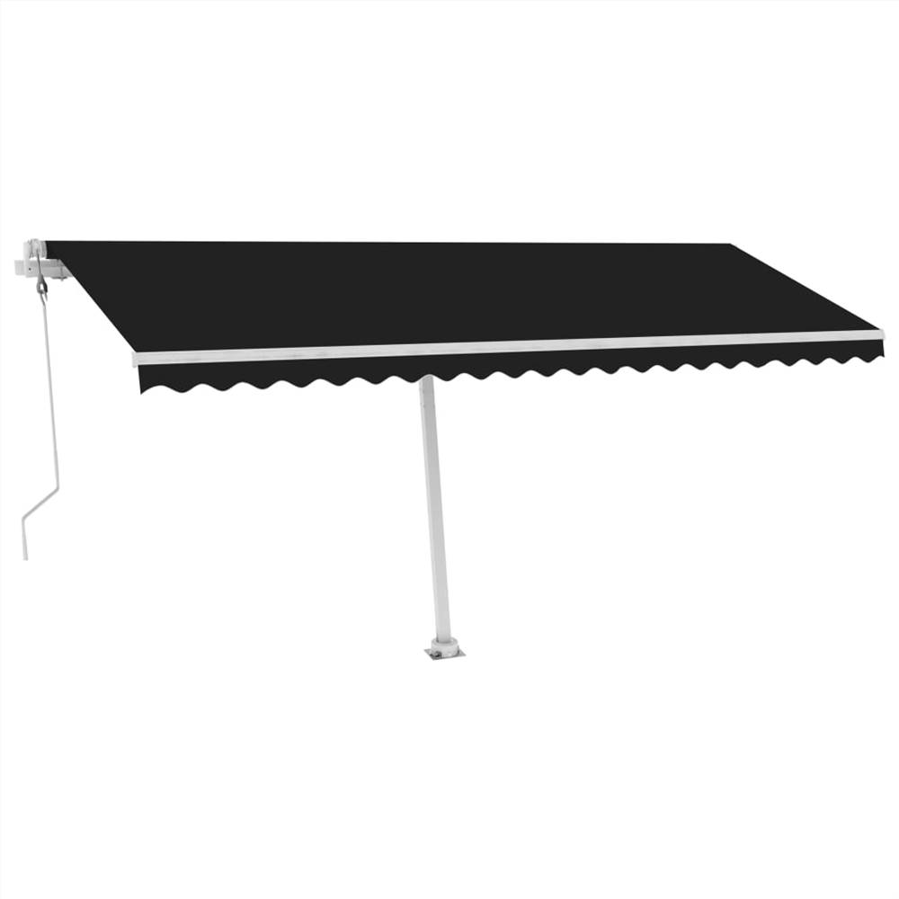 

Automatic Awning with LED&Wind Sensor 500x300 cm Anthracite