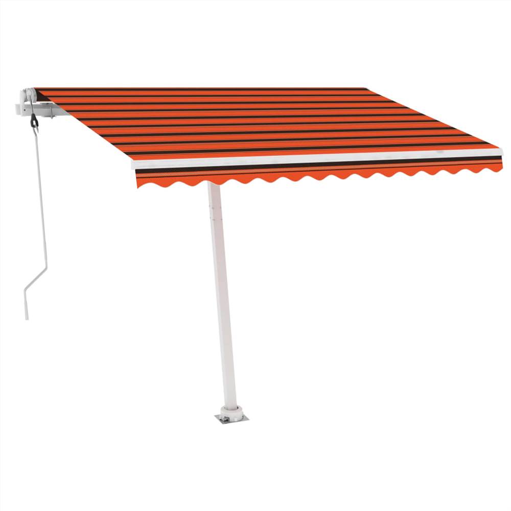 

Freestanding Automatic Awning 300x250cm Orange/Brown