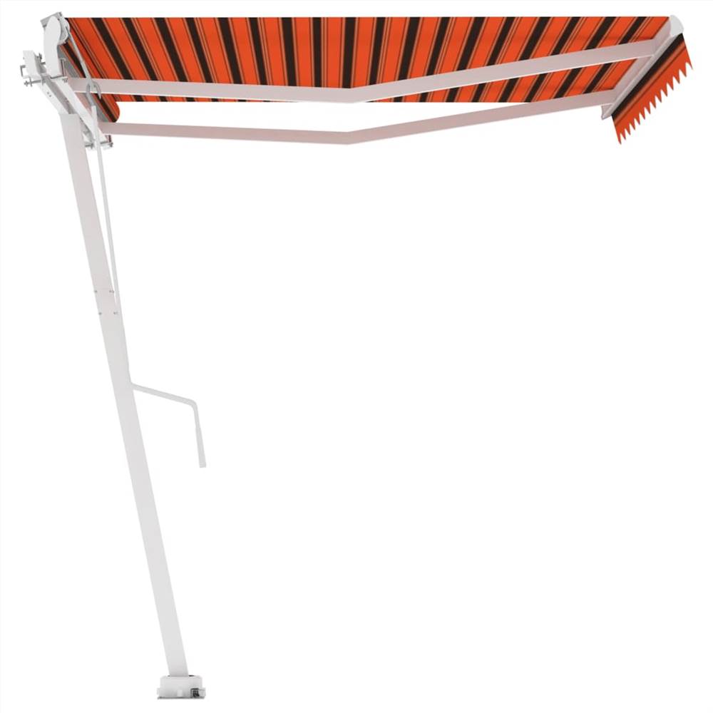 

Freestanding Automatic Awning 350x250cm Orange/Brown