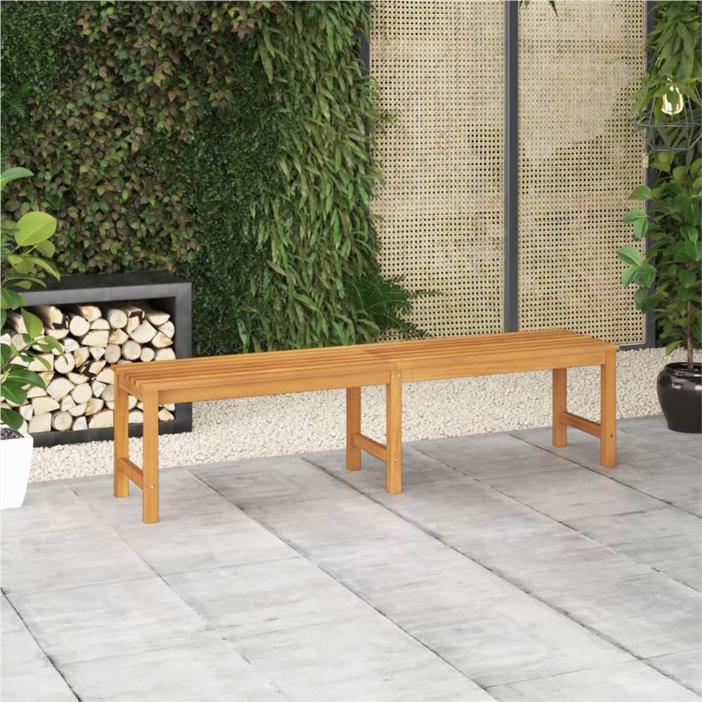 

Garden Bench 180 cm Solid Teak Wood