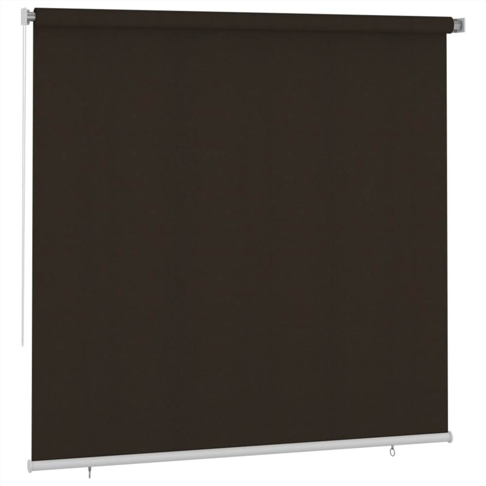 

Outdoor Roller Blind 240x230 cm Brown