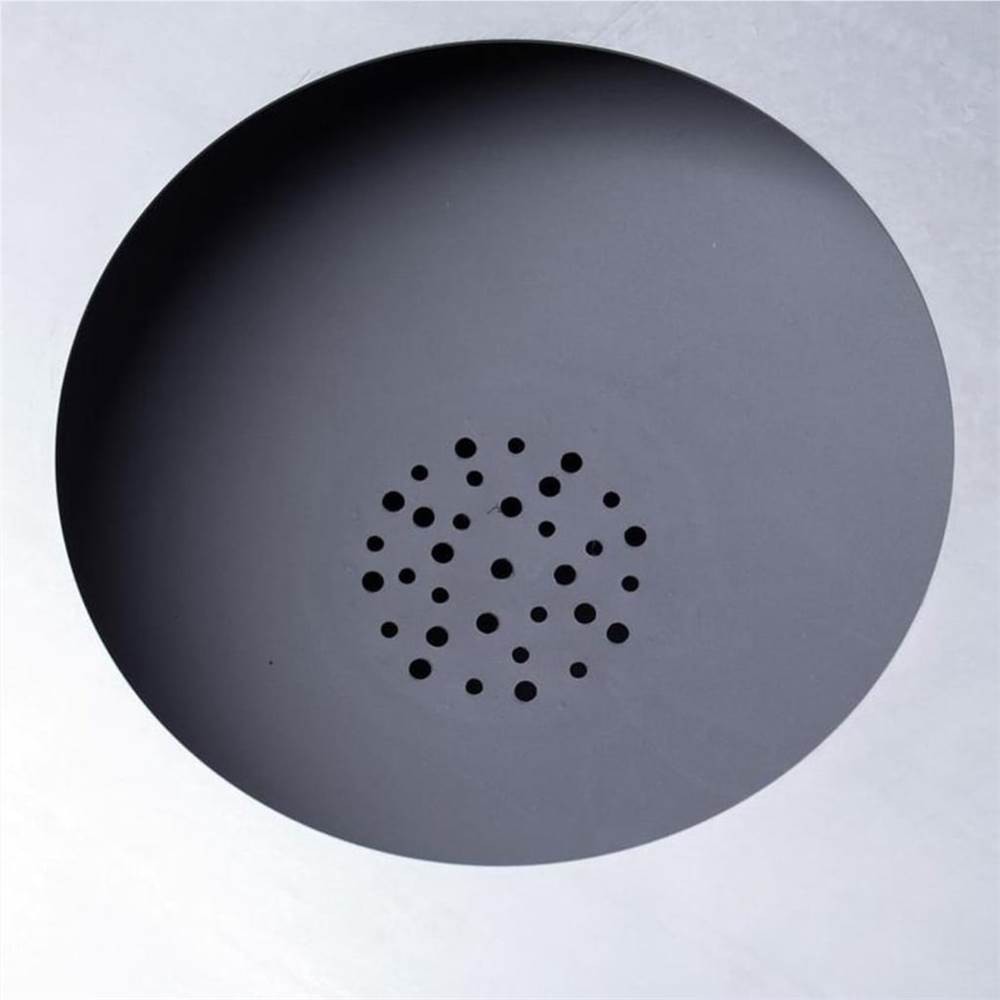 RedFire Garden Barbecue with Wood Storage Onyx 60 cm Black