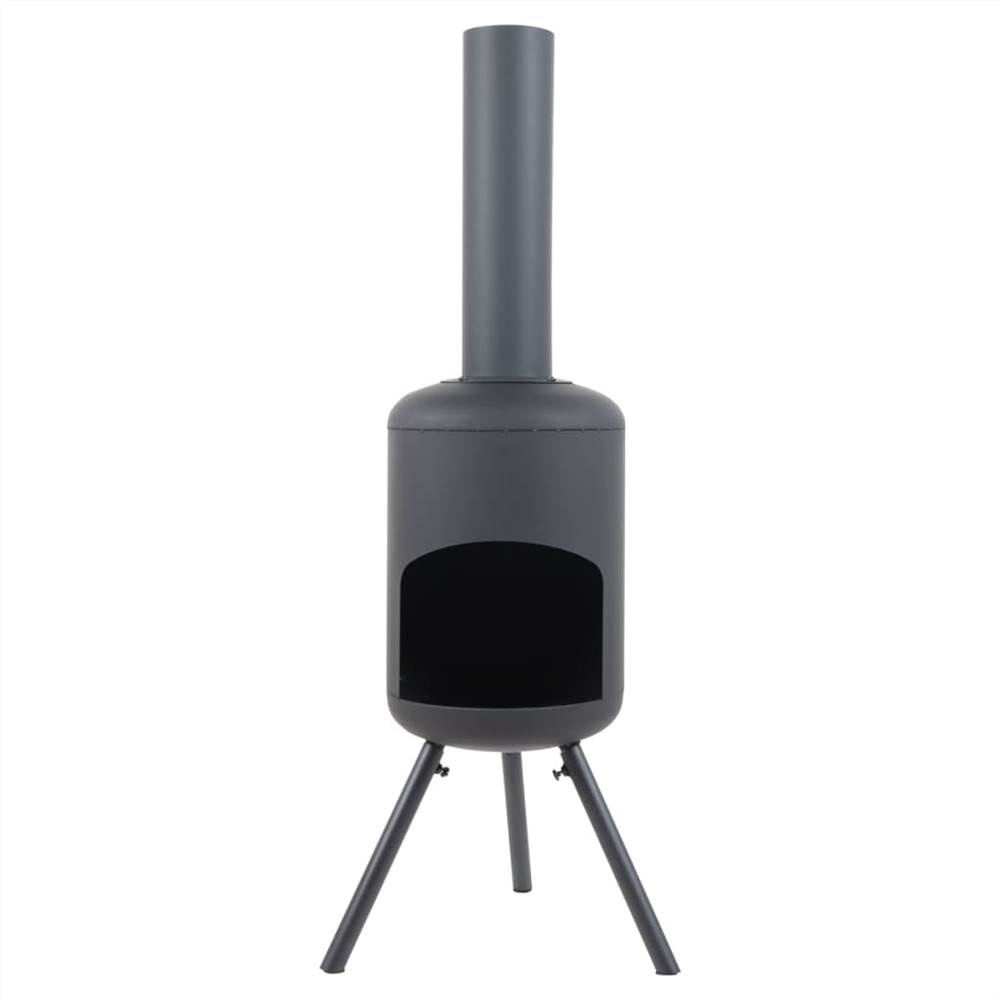 RedFire Garden Fireplace Fuego Small Black