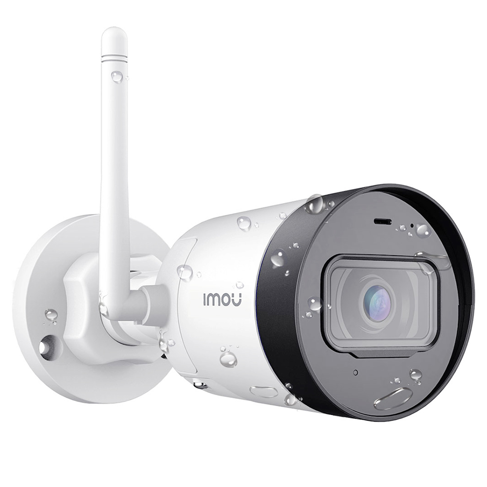 Imou Bullet Lite Video Monitor IP67 Weatherproof Outdoor Camera Built-in Micro Alarm Night Vision Wifi IP Camera