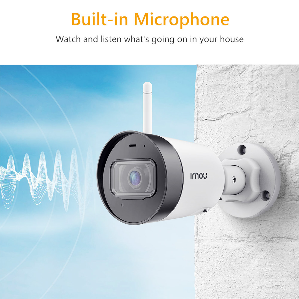 IMOU Bullet Lite Video Monitor IP67 Weatherproof Outdoor Camera