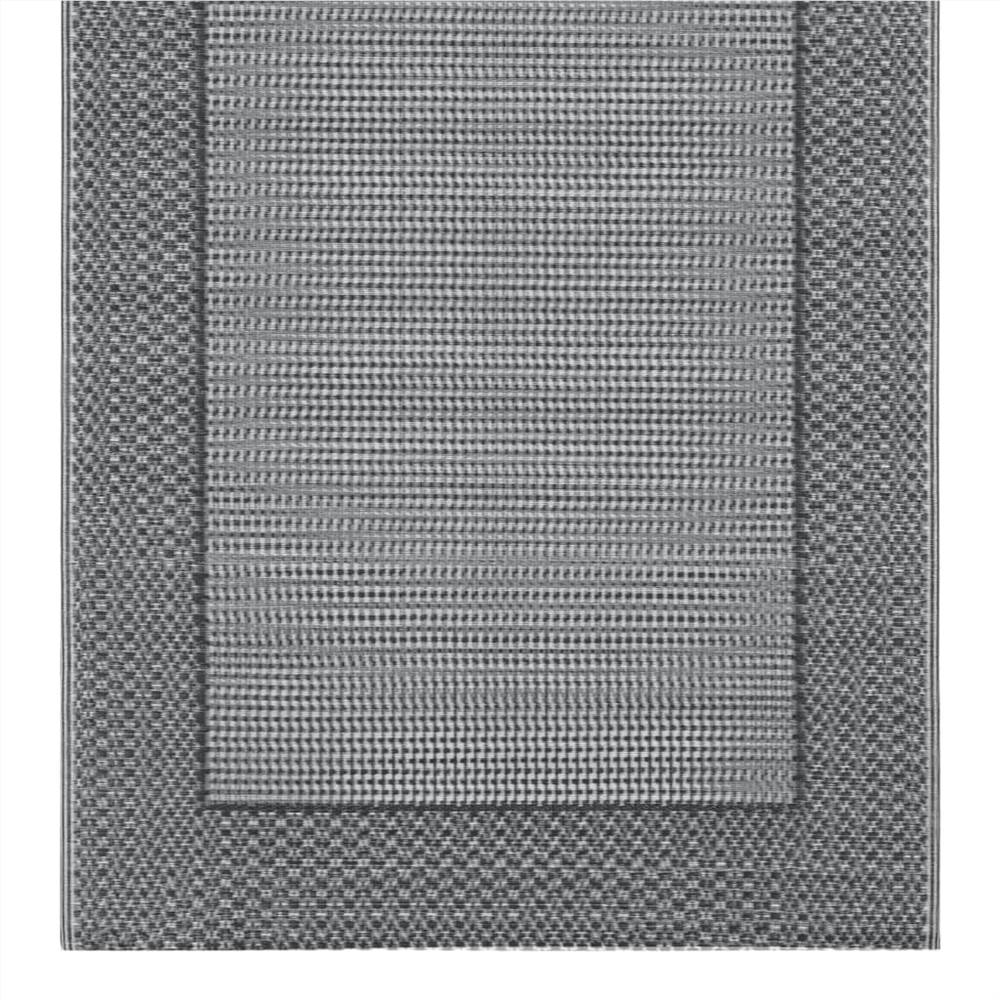 Outdoor Carpet Grey 160x230 cm PP