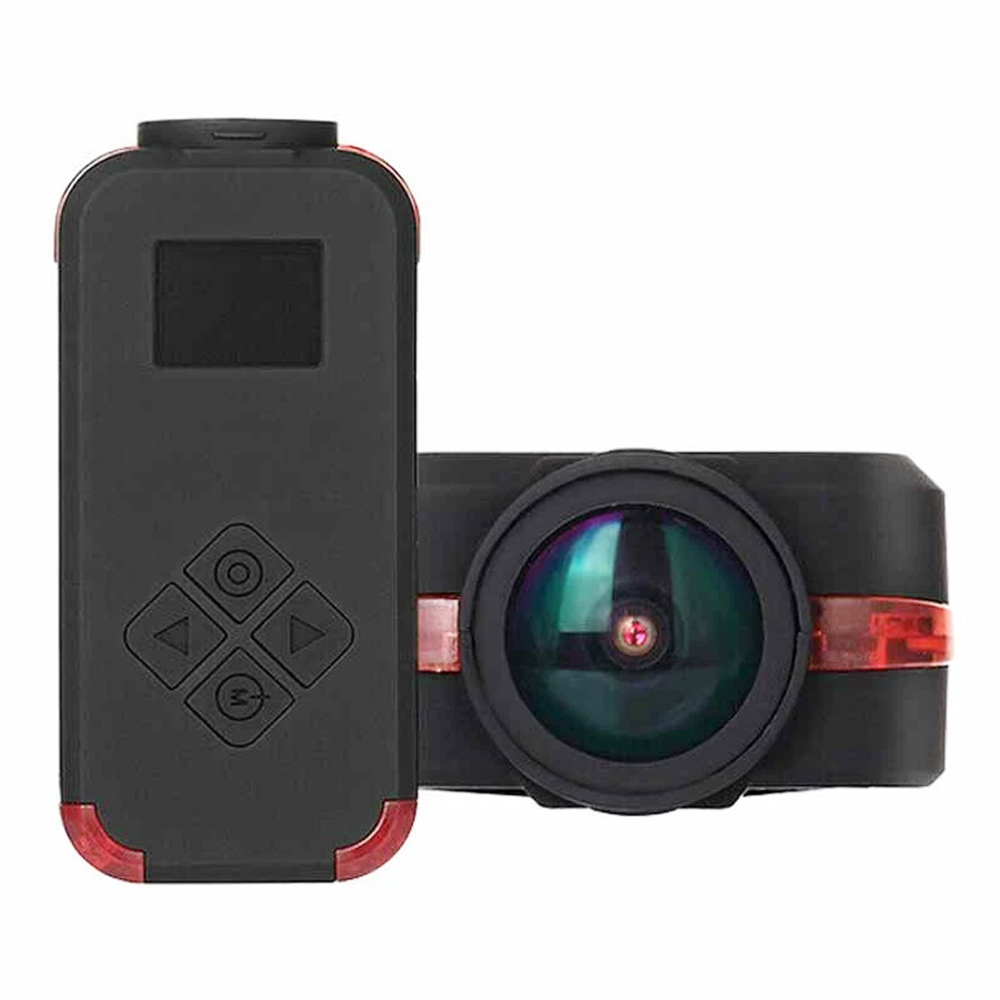 Hawkeye Firefly Q7 120 องศามุมกว้าง 1080P 30FPS HD Mini WiFi FPV Action กล้องกีฬากล้องวิดีโอทางอากาศ - สีดำ
