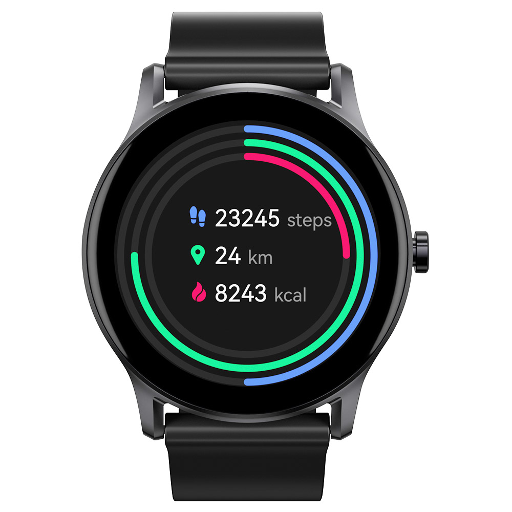 Haylou LS09A Smartwatch 1.28-Inch TFT Display BT5.1 SpO2 معدل ضربات القلب ، مراقبة النوم 12 وضعًا رياضيًا