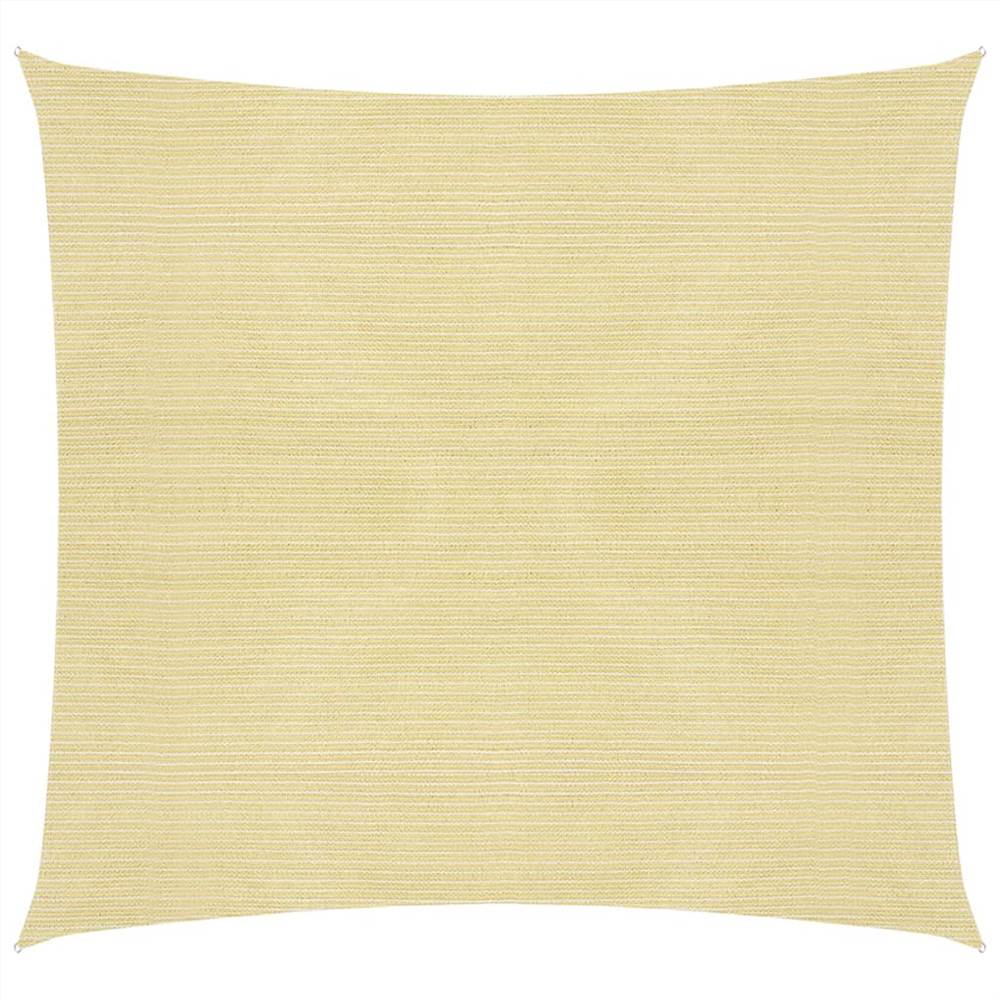 

Sunshade Sail 160 g/m² Beige 3x3 m HDPE