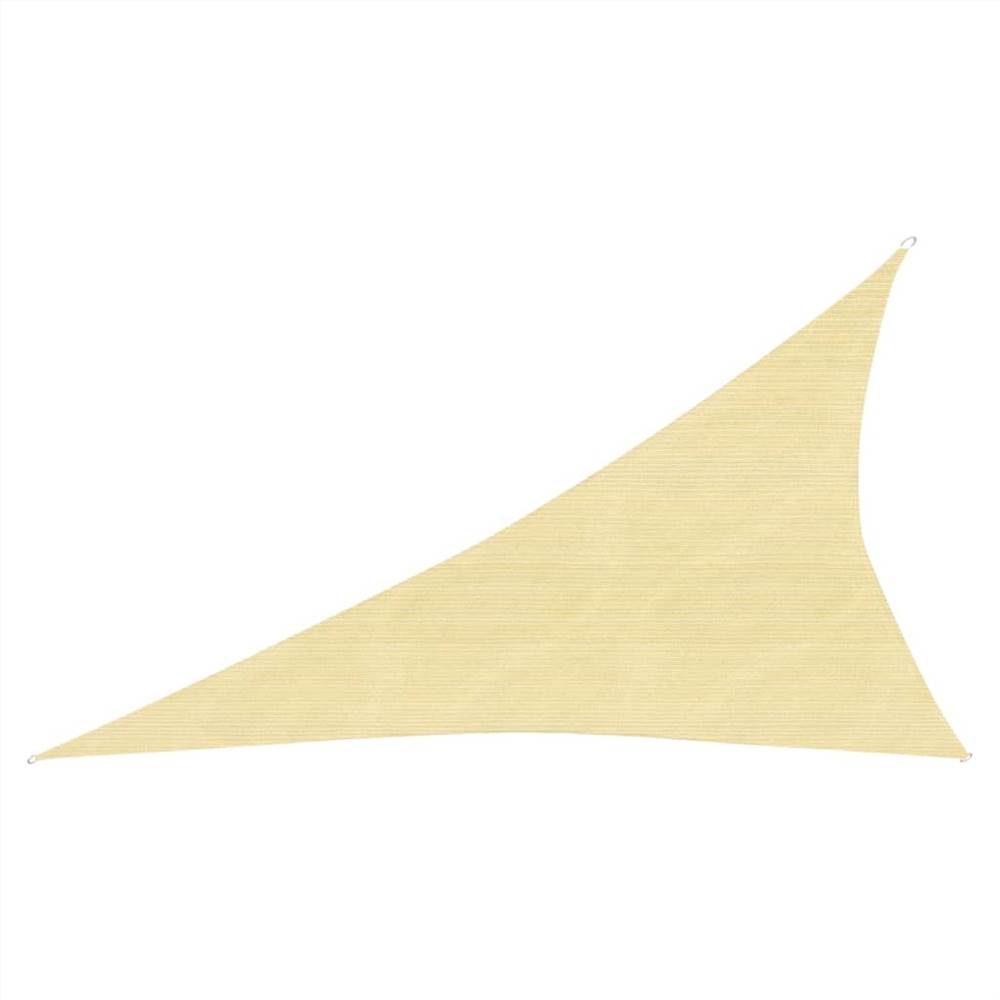 

Sunshade Sail 160 g/m² Beige 4x5x6.8 m HDPE