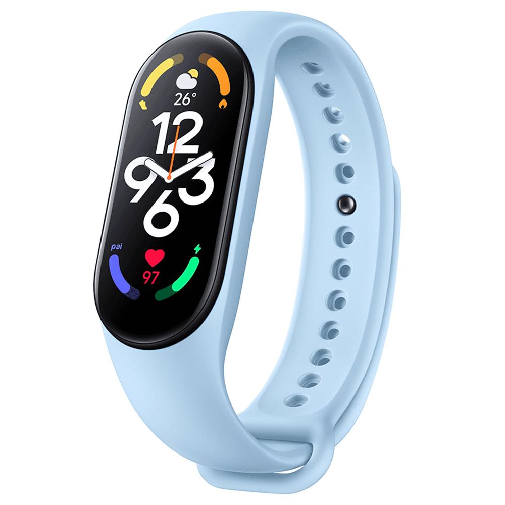 XIAOMI Mi Band 7 Smart Bracelet Smart Wristband Watch AMOLED Screen Bracelet Fitness Tracker Heart Rate Monitor Blood Oxygen - Blue