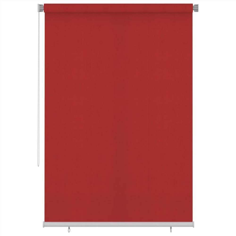 

Outdoor Roller Blind 160x230 cm Red HDPE