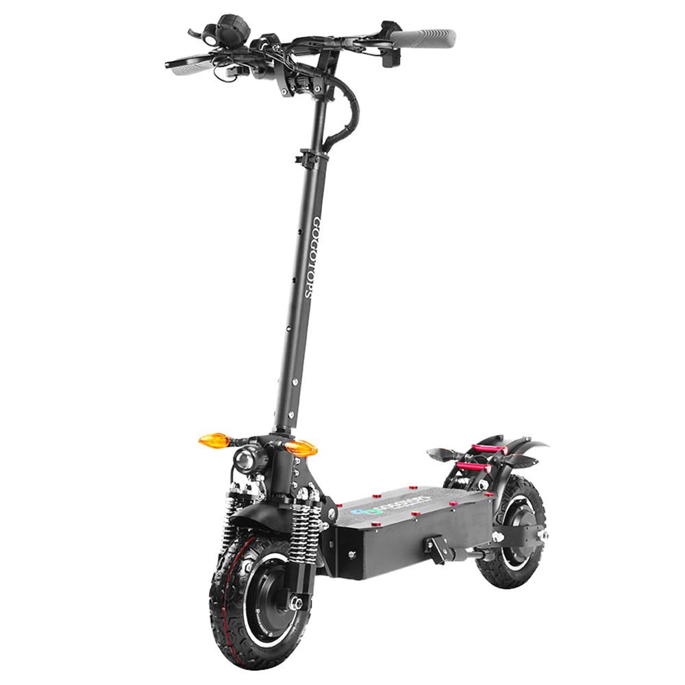 Gogotops GS4 Off Road Electric Scooter 10 Inch 1000W*2 Dual Motor 52V 28.8Ah Battery 60km Range 65km/h Max Speed 150kg Load