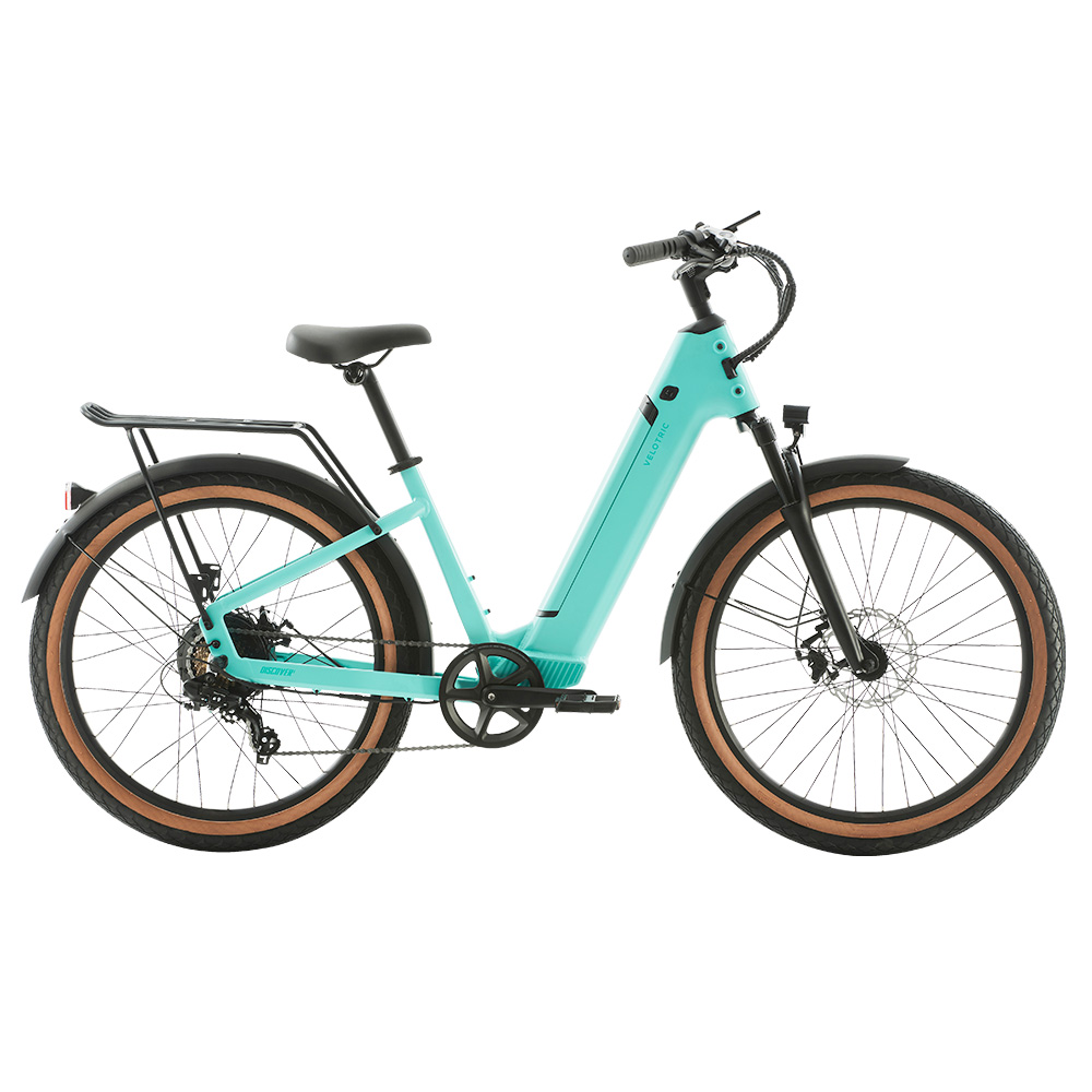 

Velotric Discover 1 Electric Bicycle 500W Motor Max Speed 25km/h 48V 15Ah Battery 97KM Max Range - Blue