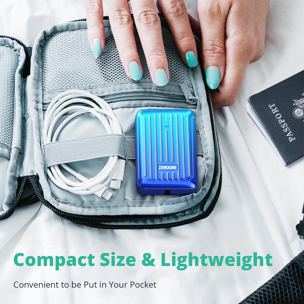 ZENDURE SuperMini 10000mAh 20W PD Power Bank Black