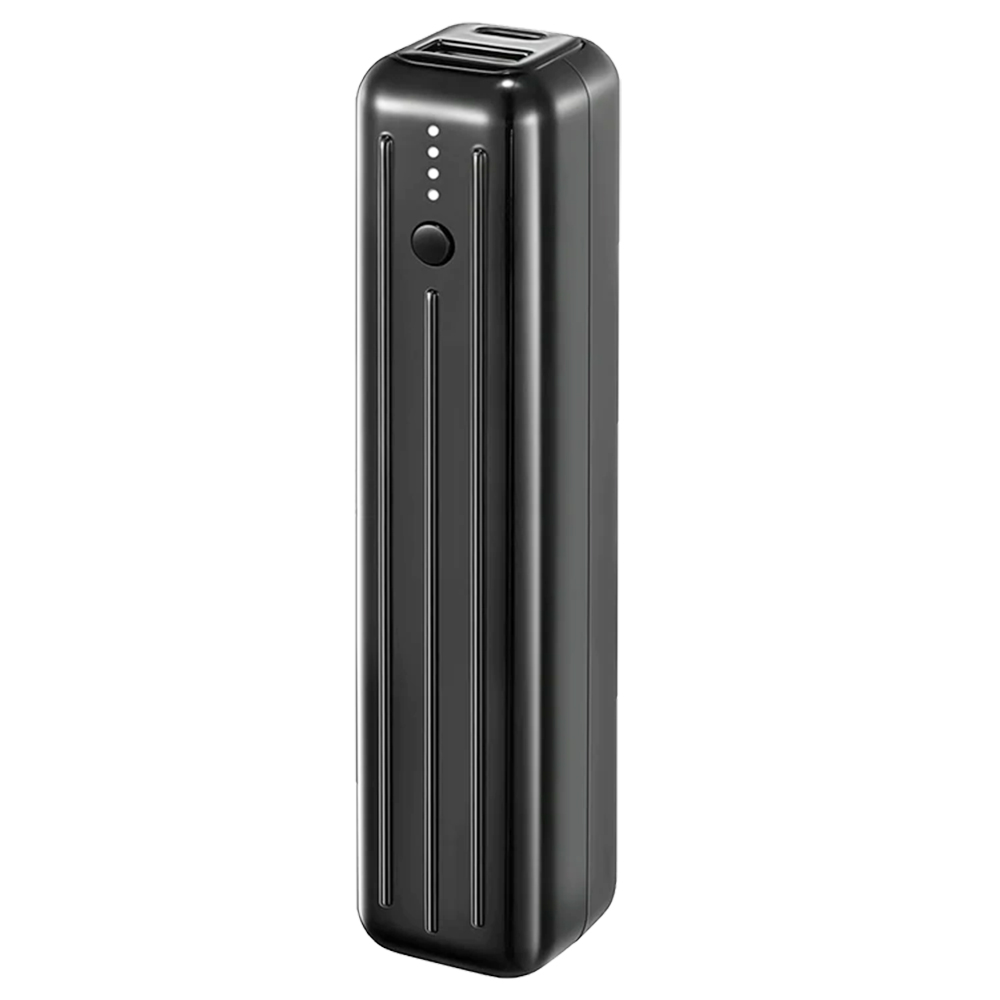 ZENDURE SuperMini 5K 5000mAh 20W Portable Power Bank,  X-Charge Mode, ZEN+2.0 Technology, 1 x USB-C, 1 x USB-A, Black