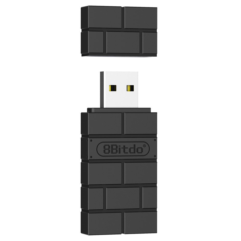 8Bitdo USB Wireless Adapter Bluetooth 4.0 Compatible with Switch, Windows, Mac OS, Raspberry Pi