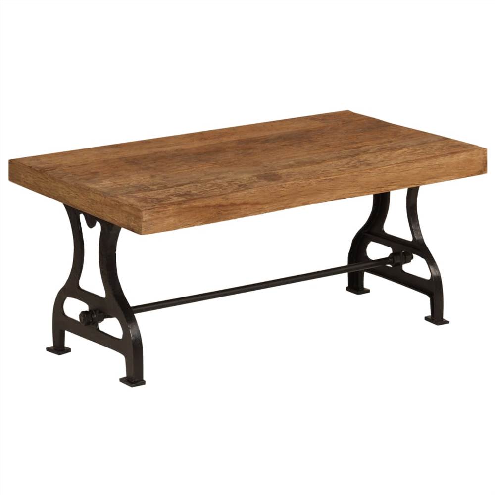 

Coffee Table Solid Reclaimed Wood 100x60x40 cm