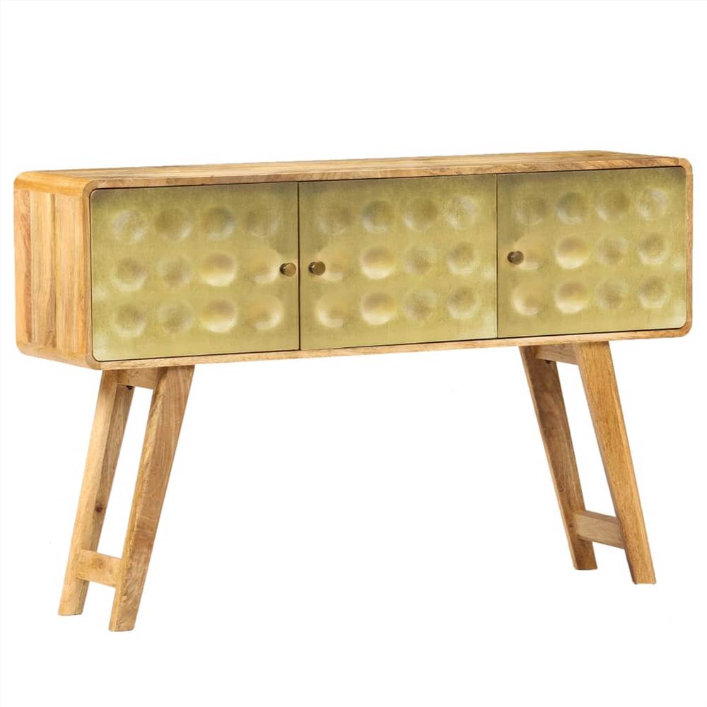 Sideboard Solid Mango Wood 120x30x80 cm