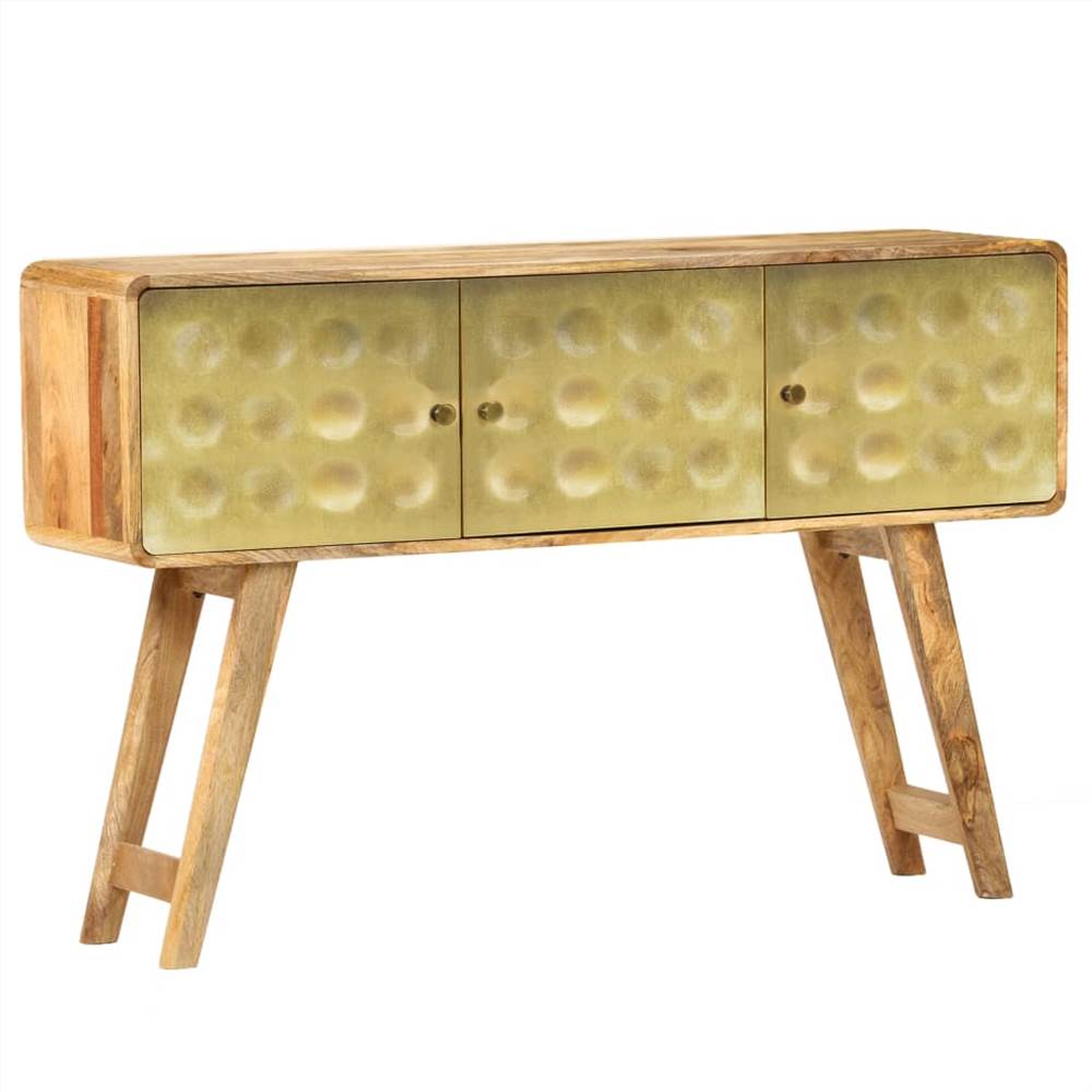 Sideboard Solid Mango Wood 120x30x80 cm