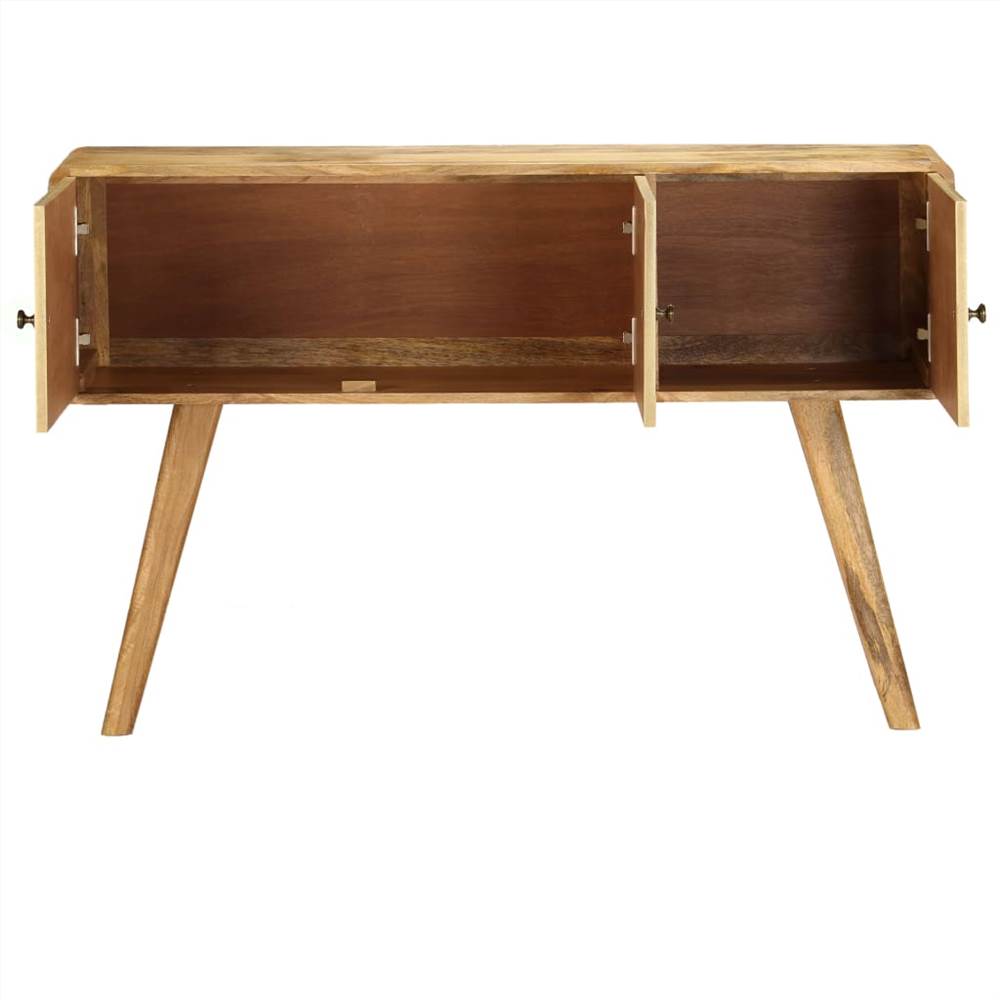 Sideboard Solid Mango Wood 120x30x80 cm