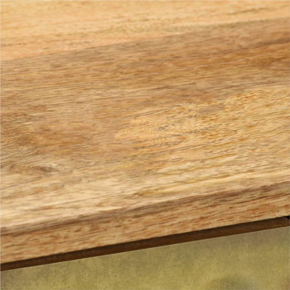 Sideboard Solid Mango Wood 120x30x80 cm