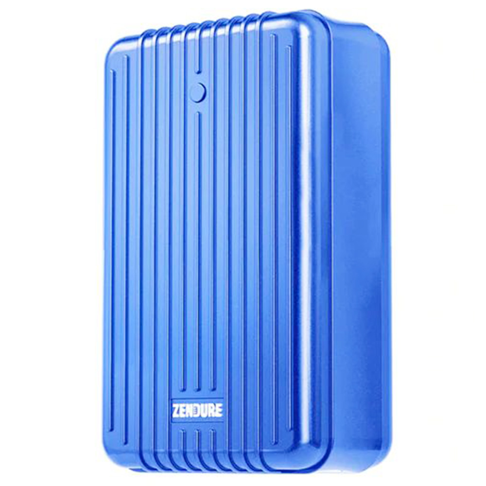ZENDURE SuperTank 26800mAh/100W PD Power Bank portatile, ricarica rapida, capacità ultra elevata, ampia compatibilità - Blu