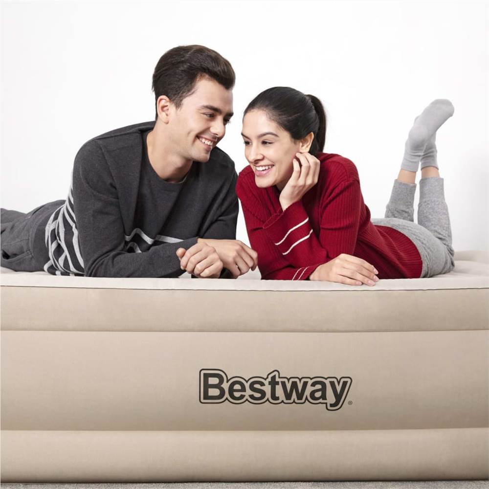 Bestway Fortech Air Bed with Builtin AC Pump Queen