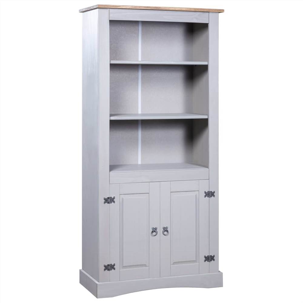 

Cupboard Mexican Pine Corona Range Grey 80x40x170 cm