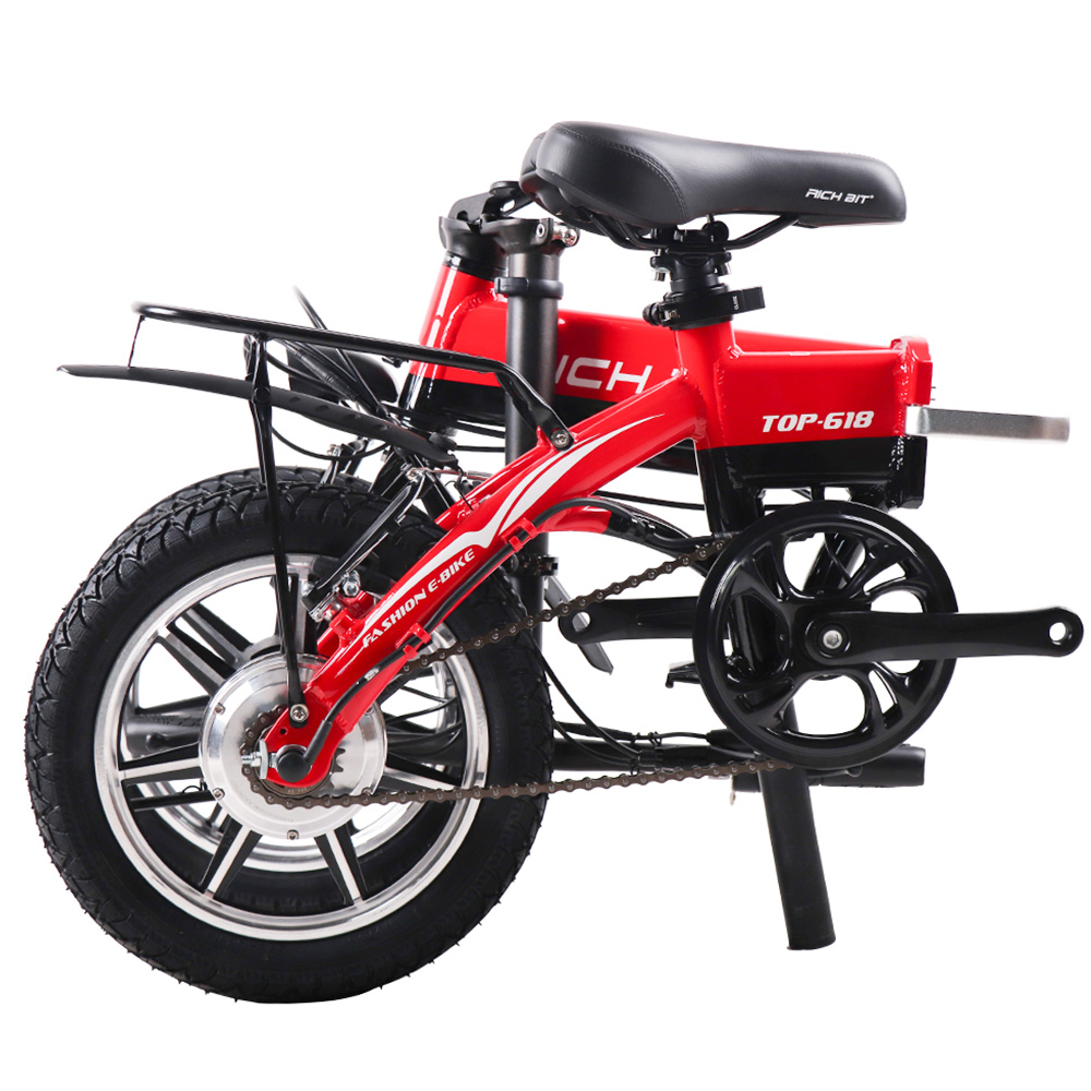 Rich Bit TOP 618 Folding City E-bike 14'' Red