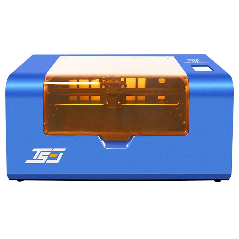 TWO TREES TS3 10W Laser Engraver with Casing, LD+FAC+C Compressed Laser , Fume Filtration, Dual Smoke Filter,  Rotary Roller for Cylinder Objects, APP Control, 200*300mm