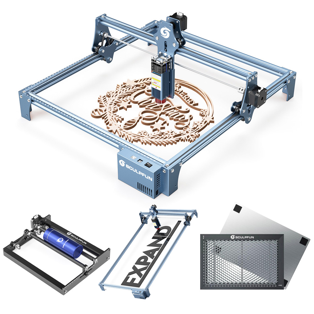 €809 for Sculpfun SF-A9 40W Laser Engraver with Automatic Air Assist 36000mm/min High Speed